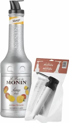 Produktbild von Monin Mango-Püree (1 Liter) + Pompje