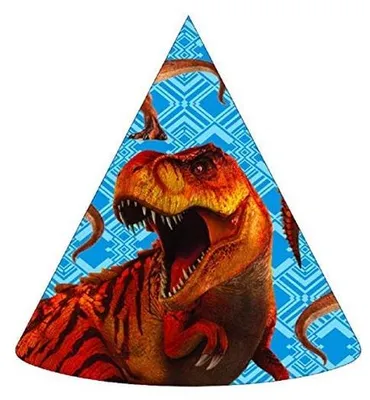 Obrázok produktu pre Sada 8 čiapok s motívom dinosaurov