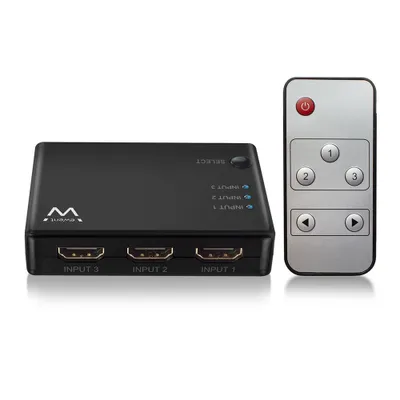 Obrázek produktu pro Ewent EW3730, HDMI, Černá, 2160p, 3840 x 2160 px, Box, 125 mm