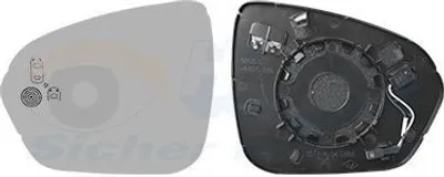 Immagine prodotto di VAN WEZEL Specchio retrovisore esterno sinistro per DACIA Duster II convesso riscaldabile 1557835