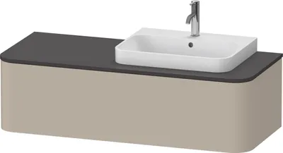 Produktbild von DURAVIT HP4942R60600010 WTU HappyD2+ wandh.,354x1300x550mm