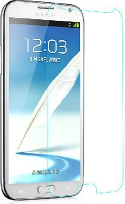 Produktbild von Samsung Galaxy Note 2 N7100 Displayschutzfolie 9H Verbundglas 0,26 mm Dünn Panzer Schutz Glas