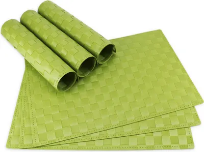 Produktbild von Tischsets MODERN 6er Set Hell-grün als Tischuntersetzer