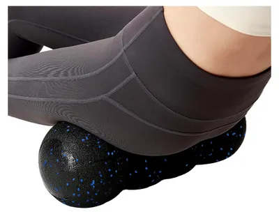 Produktbild von Schaumstoffrolle für Übungen | Massagerolle mit Triggerpunkten aus Schaumstoff, Triggerpunktmassage für Muskeln, Erholungszubehör, Fitness zu Hause