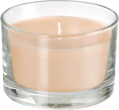 Produktbild von Duni Kerzenglas Ibiza peach 60x85mm Brenndauer 18h 1er Packung
