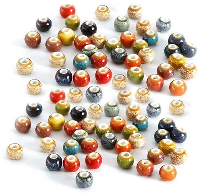 Image de Billes en céramique - 400 pièces - diamètre 6 mm, trou 2,6 mm