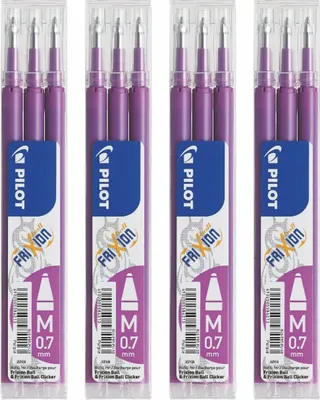 Produktbild von Pilot Frixion Ball Ersatzminen 0.7 violett - 12er-Set