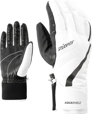 Produktbild von Ziener Kitty AS® Lady White 8 SkI Handschuhe