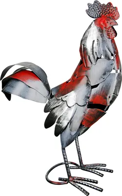 Obrázok produktu pre Gilde kovová figúrka kohúta "Otto" 39 cm 51866