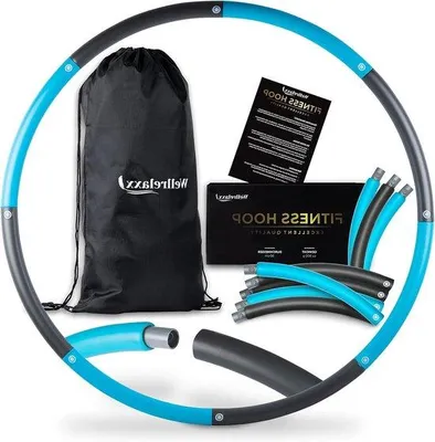 Image de Famanu : Cerceau de fitness pour adultes - 90 cm, 0,9 kg, stable et sans ondulations