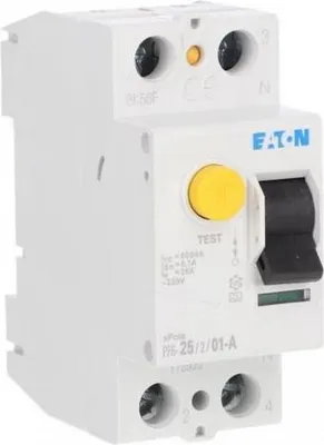 Image de Disjoncteur différentiel 2P 25A 0,1A type A PF6-25/2/01-A 112922