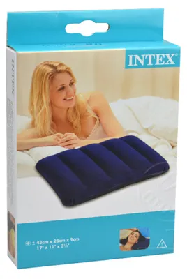 Image de Coussin de voyage gonflable pour la nuque, forme de fer à cheval, INTEX 68675