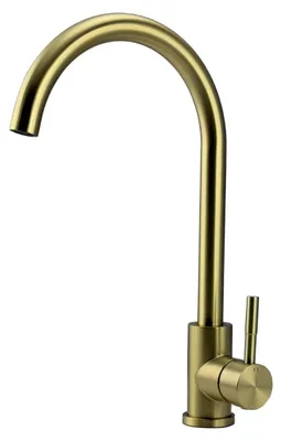 Obrázek produktu pro Kuchyňská baterie Pure.Sink Elite Steel Stream, PVD, broušené zlato  PS8044-60