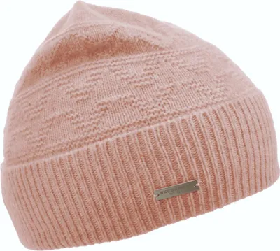 Seeberger Strickmütze in rosa