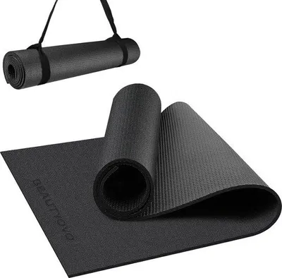 Produktbild von Famanu Yogamat Antirutsch mit Tragegurt - 6|8 mm dick