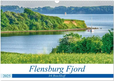 Produktbild von Flensburg Fjord (Wandkalender 2025 DIN A3 quer), CALVENDO Monatskalender