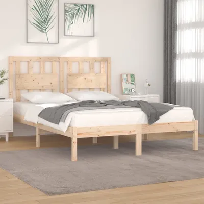 Produktbild von The Living Store Massivholzbett Kiefer 200x200 cm