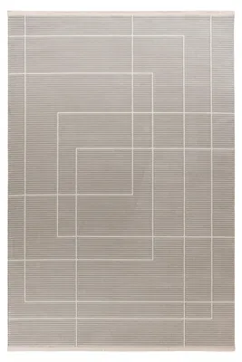 Produktbild von Teppich Stage 125 Silber 120x170 cm – Pflegeleicht & Strapazierfähig