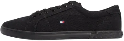 Zdjęcie produktu dla Tommy Hilfiger 8720112714450, Męski, Dorosły, Modne trampki, Czarny, Sznurowane zamknięcie, Każdego sezonu