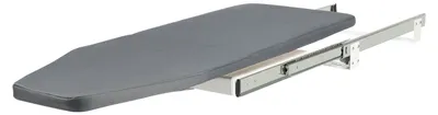 Produktbild von Bügelbrett - Klappbares Bügelbrett - Schwer Belastbar - Aluminiumfläche - Eisenrohr-Gestell - Stabil Und Langlebig