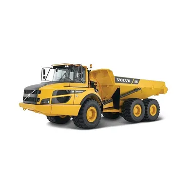Produktbild von Bburago 32085 Volvo A25G Dumper gelb/schwarz Maßstab 1:50 Baufahrzeug