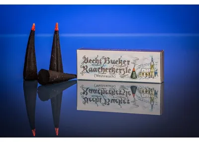 Produktbild von Aecht Bucker Raacherkerzle - Räucherkerzchen - 4 Stück - Weihrauch - Riesen