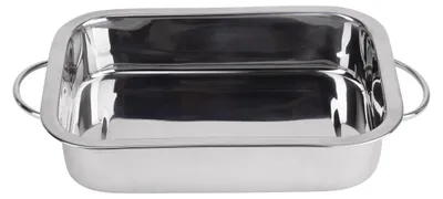 Backform 33,5x22,5x6 cm, Alu, Antihaft, mit Deckel, ofenfest