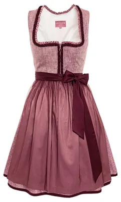 Produktbild von Dirndl Maryanne 60cm Länge rot 36