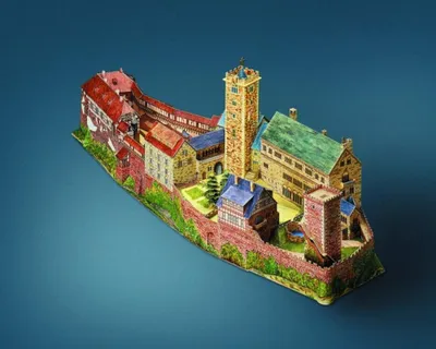 Produktbild von Schreiber-Bogen Kartonmodellbau Wartburg Z