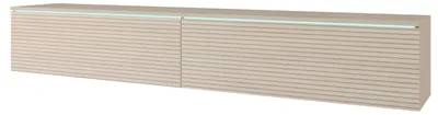 Image de Meuble bas pour télévision, 180x33x30 cm, sans poignée, couleur au choix, en MDF