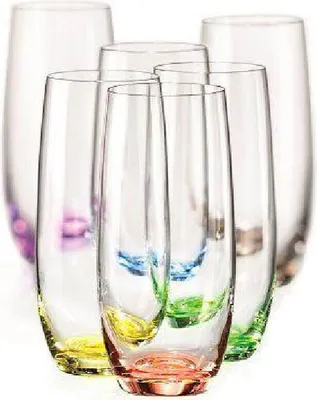 Produktbild von Trinkgläser 6er-Set Rainbow 300ml