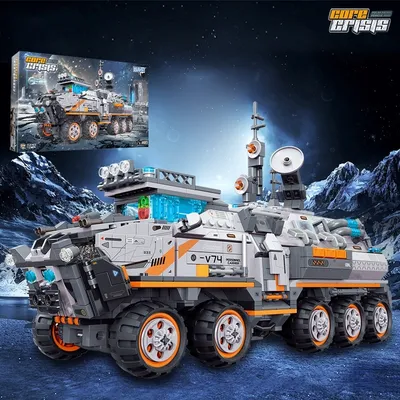 Produktbild von ZHEGAO 983003 Polarerkundungsrover Bausteine 1491pcs