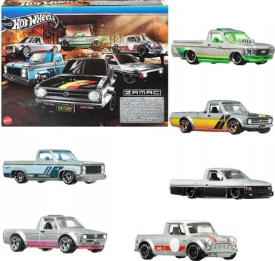Produktbild von Hot Wheels HRX57, Fahrzeug-Set, 3 Jahr(e), Kunststoff, Metall, Mehrfarbig