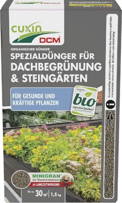 Produktbild von Cuxin DCM Spezialdünger 1,5 kg Dachbegrünung & Steingärten