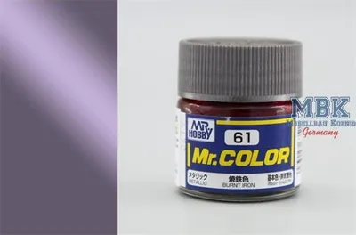 Produktbild von Mr Hobby - Gunze C-061 - Mr. Color (10 ml), Burnt Iron - Neu