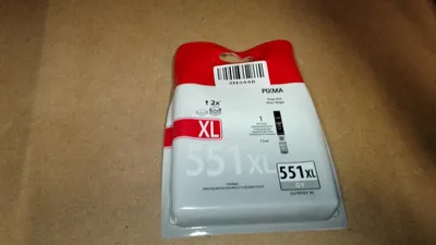 Produktbild von Canon CLI-551XL GY w/sec, Hohe (XL-) Ausbeute, Grau, Tinte auf Pigmentbasis, 1 Stück(e)