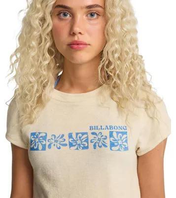 Produktbild von Billabong Damen T-Shirt Baby Tee, Größe:M, Farben:white cap