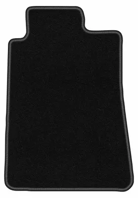 Image de Tapis conducteur en moquette noir pour Mercedes C W202 1993-2000 break, berline