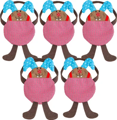 Produktbild von Betzold Osterhasen-Täschchen, Setgröße: 5 Stück