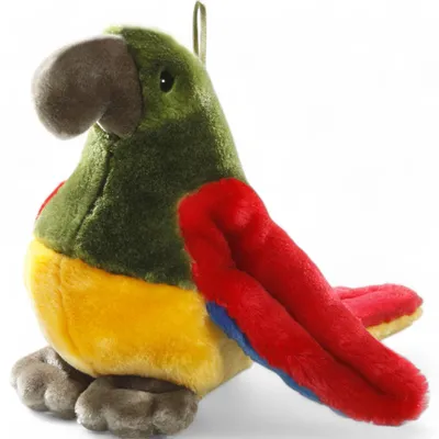 Produktbild von Carl Dick Papagei gelb-rot ca. 24cm 2998 Kuscheltier, Plüschtier, Stofftier