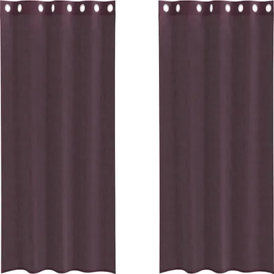Immagine prodotto di Tende in Voile con Occhielli 2 pz Viola 140x245 cm