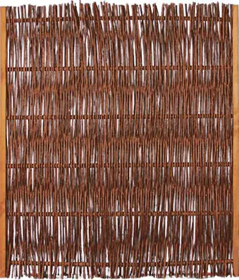 Produktbild von FUEGO Weidengeflechtzaun m. seitl. Rahmen 120 x 140 cm