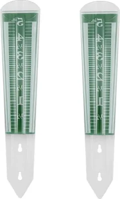 Productafbeelding van Famanu regenmeter, 2 stuks, 127 cm met statief - Regenmeters voor de tuin met een groot meetbereik