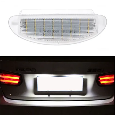 Zdjęcie produktu dla Oświetlenie tablicy rejestracyjnej LED 24 SMD do Renault Clio II / Twingo I