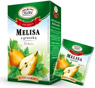 Produktbild von Zitronenmelisse mit Birne 20*2g MALWA