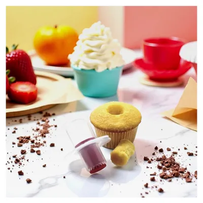 Produktbild von Cupcake-Entkerner für Muffins – Kuchendekorationswerkzeug, Geschenk, Gebäckutensilien