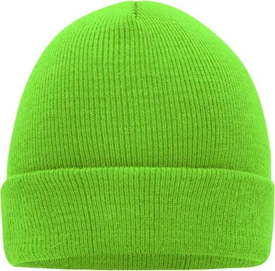 Produktbild von Klassische Strickmütze in vielen Farben bright-green, Gr. one size