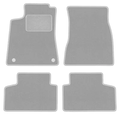Immagine prodotto di Tappetini in moquette per Mercedes GLB X247 2019- (SUV) – set 4 pezzi, grigi, su misura – Wielganizator OSLO