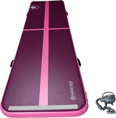 Produktbild von Master Airtrack aufblasbare Matte 400 x 100 x 10 cm - lila - pink