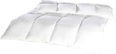 Obrázek produktu pro Vysoce kvalitní přikrývka 135x200 cm, výplň z prachového peří, potah ze 100% bavlny, lze prát v pračce a je vhodná pro alergiky na domácí prach - Oeko-TEX